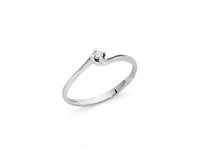 Anello Miluna Donna Solitario Di Diamanti in Oro Diamante LID5180-005G7 - LID5180-005G7